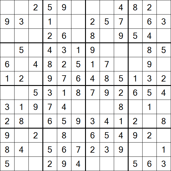 Butterfly Sudoku - Fácil