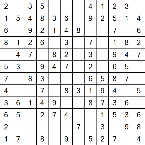 Butterfly Sudoku - Simple