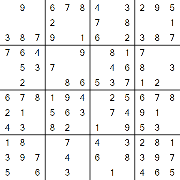 Butterfly Sudoku - Simple