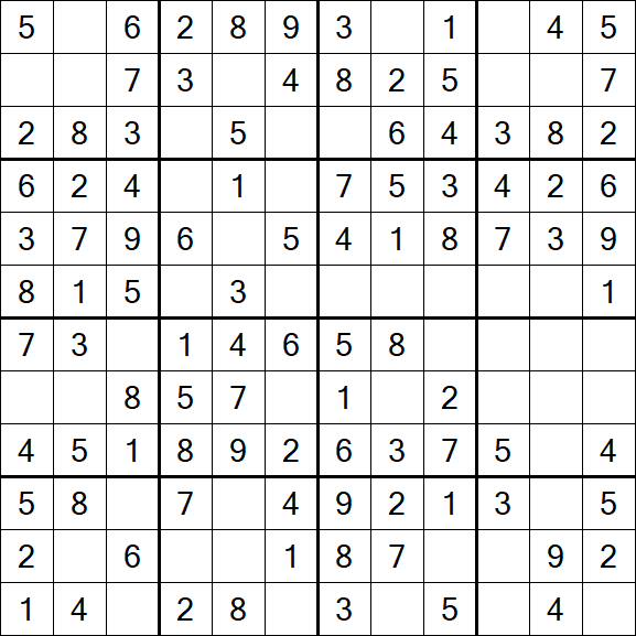 Butterfly Sudoku - Simple