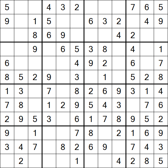 Butterfly Sudoku - Easy