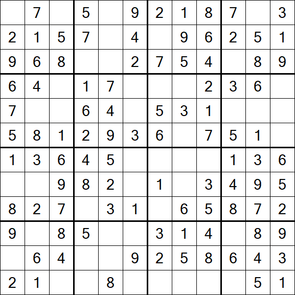 Butterfly Sudoku - Einfach
