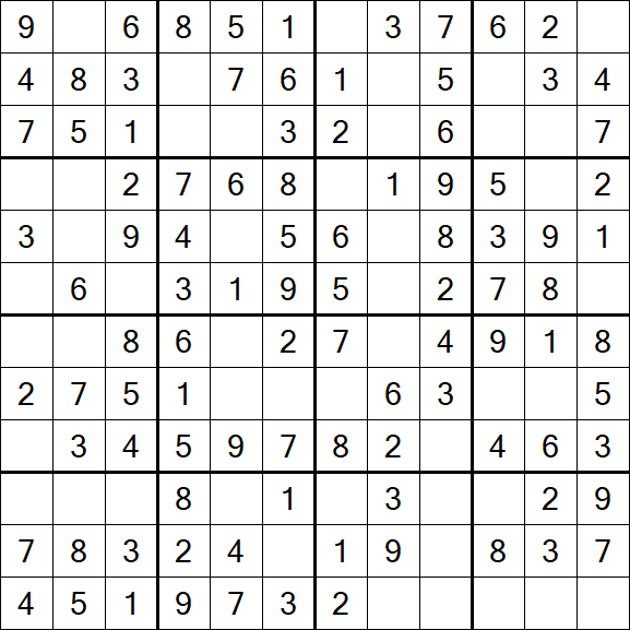 Butterfly Sudoku - Einfach