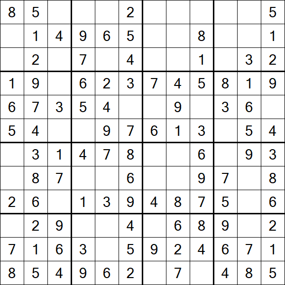 Butterfly Sudoku - Einfach