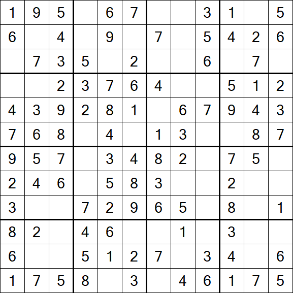 Butterfly Sudoku - Einfach