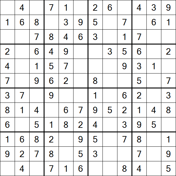 Butterfly Sudoku - Einfach