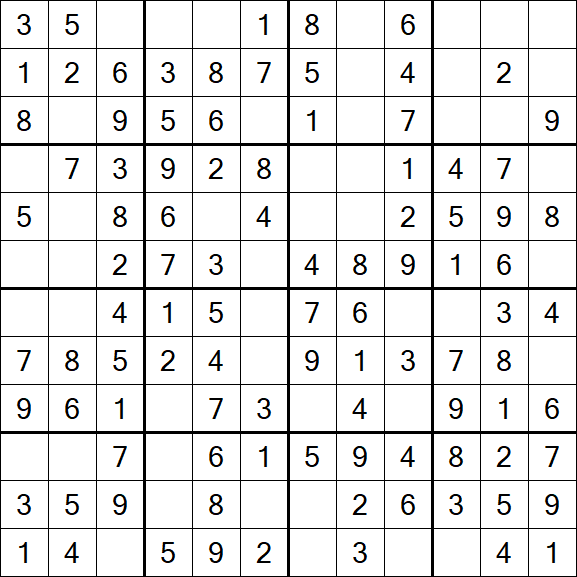 Butterfly Sudoku - Einfach