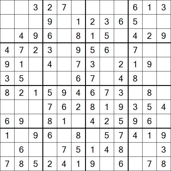 Butterfly Sudoku - Einfach