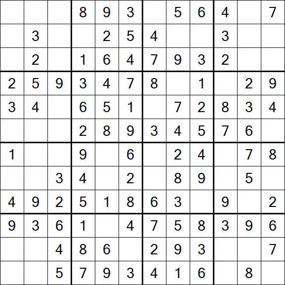 Butterfly Sudoku - Fácil