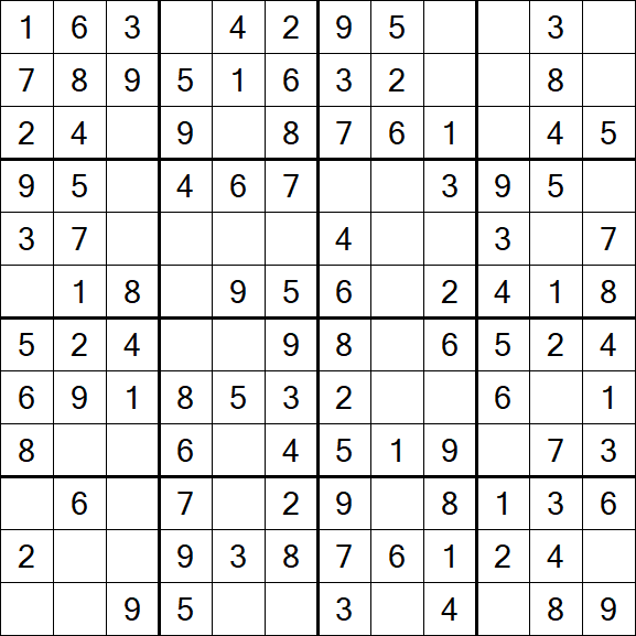 Butterfly Sudoku - Fácil