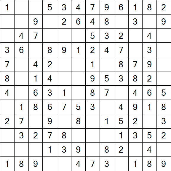 Butterfly Sudoku - Fácil