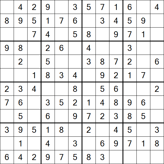 Butterfly Sudoku - Fácil