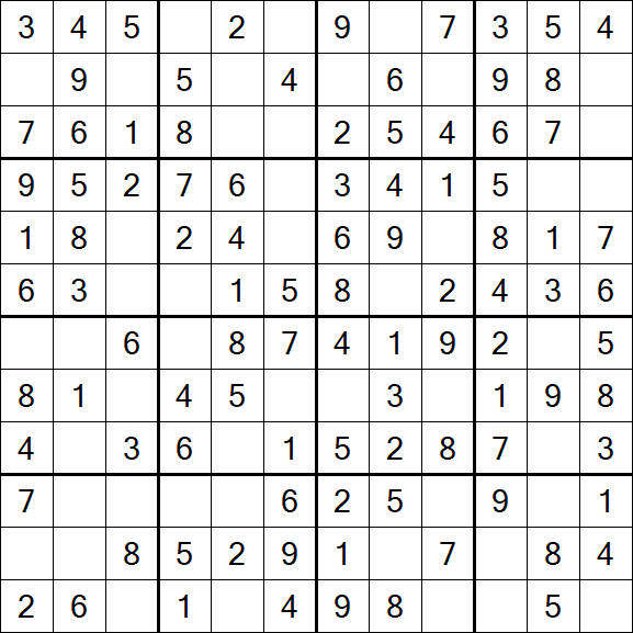 Butterfly Sudoku - Fácil