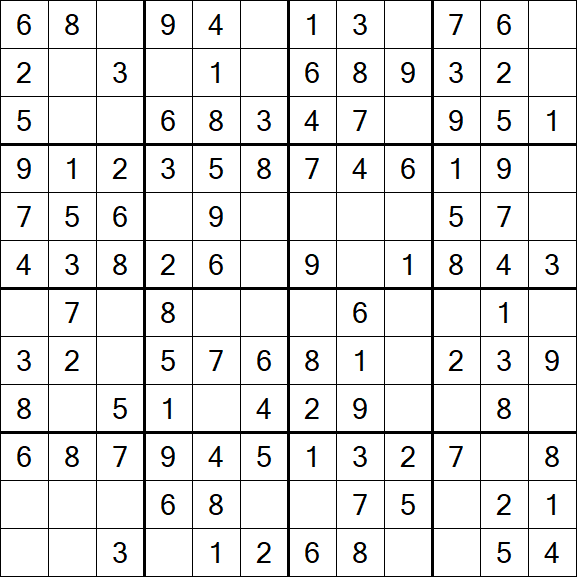 Butterfly Sudoku - Fácil