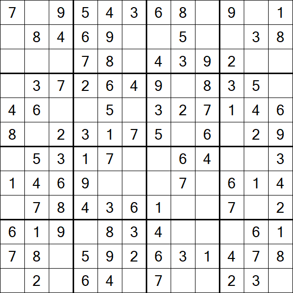 Butterfly Sudoku - Fácil