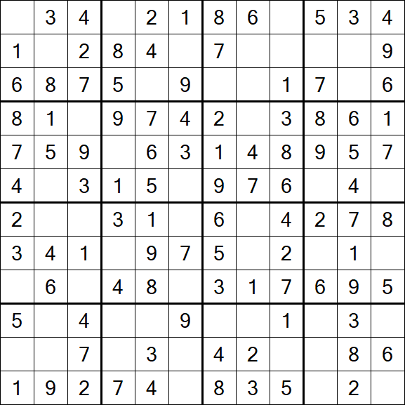 Butterfly Sudoku - Fácil