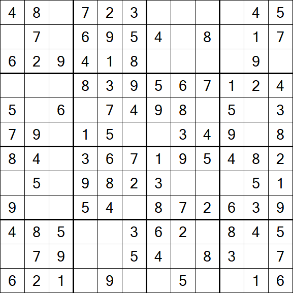 Butterfly Sudoku - Einfach