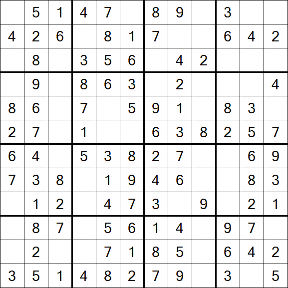 Butterfly Sudoku - Fácil