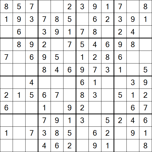 Butterfly Sudoku - Fácil