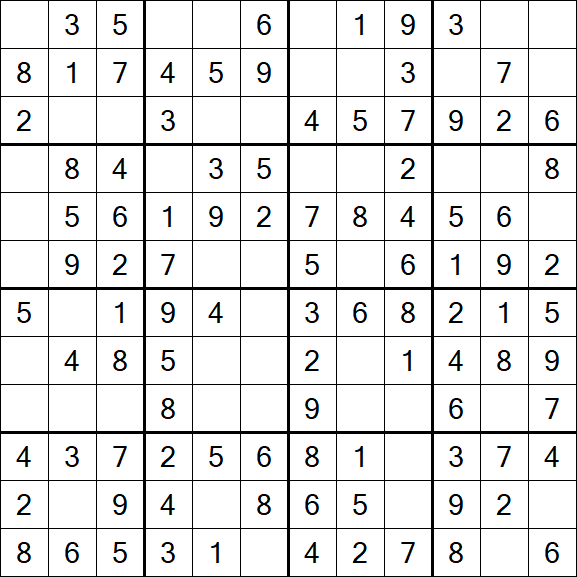 Butterfly Sudoku - Fácil