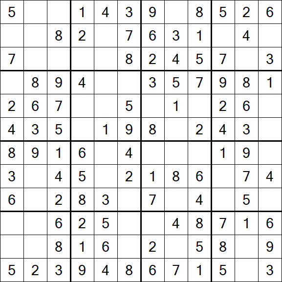 Butterfly Sudoku - Fácil