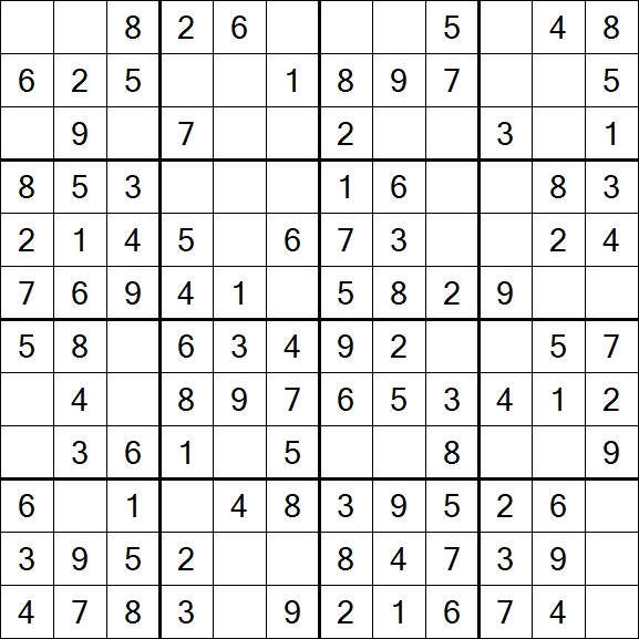 Butterfly Sudoku - Fácil