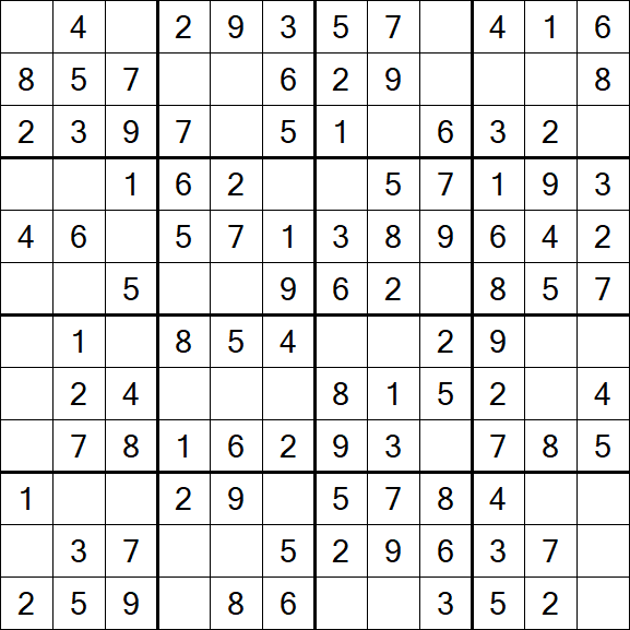 Butterfly Sudoku - Fácil