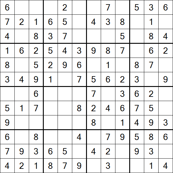 Butterfly Sudoku - Fácil