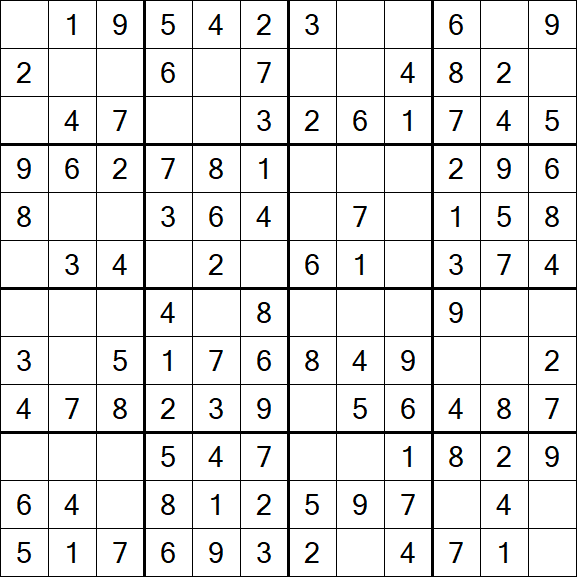 Butterfly Sudoku - Fácil