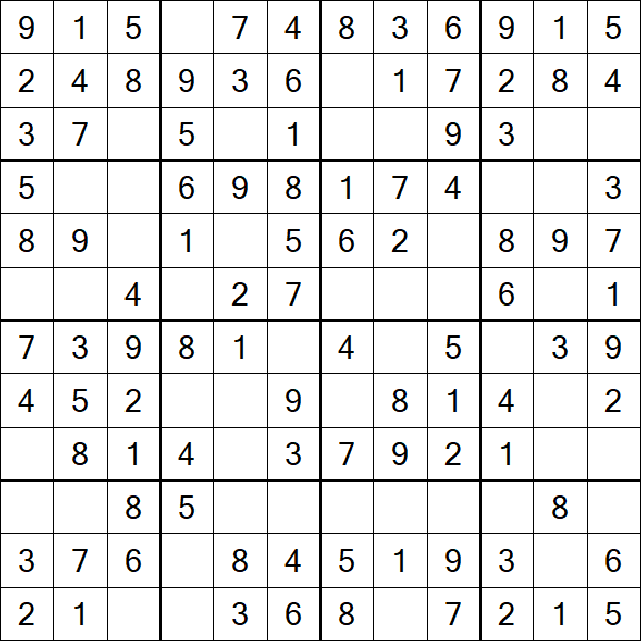 Butterfly Sudoku - Fácil
