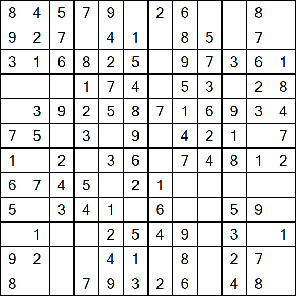 Butterfly Sudoku - Fácil