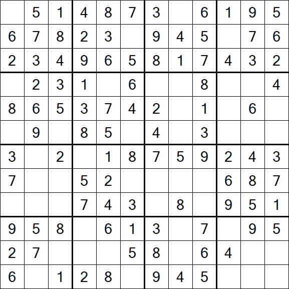 Butterfly Sudoku - Fácil
