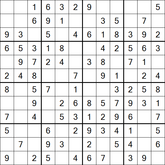 Butterfly Sudoku - Fácil
