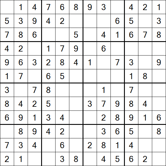 Butterfly Sudoku - Fácil