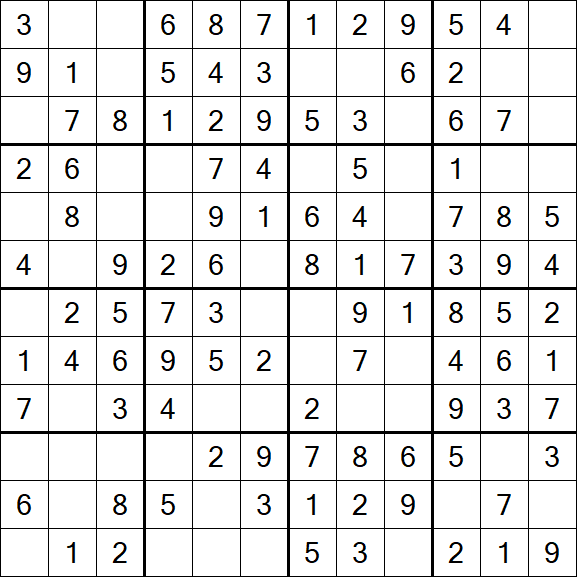 Butterfly Sudoku - Fácil