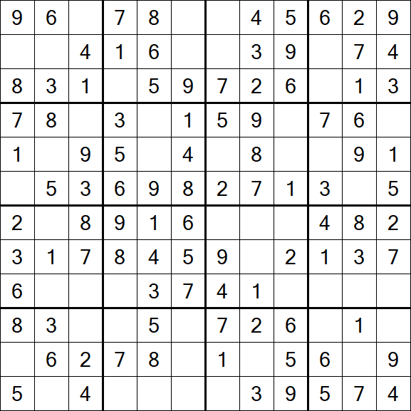 Butterfly Sudoku - Fácil