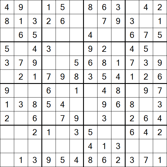 Butterfly Sudoku - Einfach