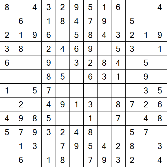 Butterfly Sudoku - Simple
