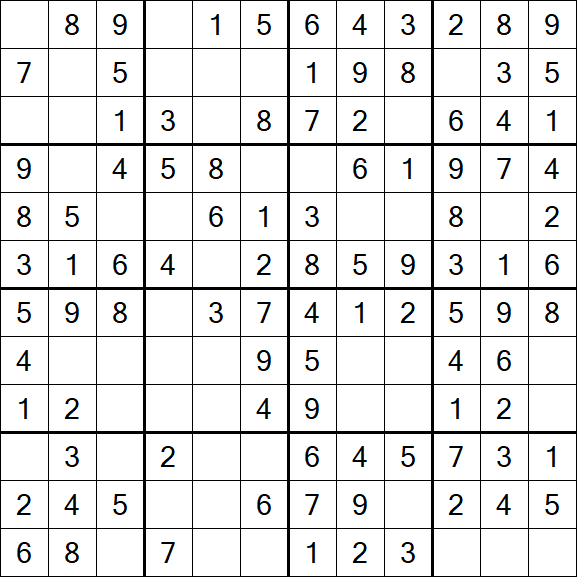 Butterfly Sudoku - Simple