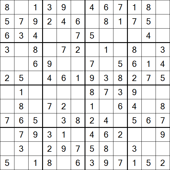 Butterfly Sudoku - Fácil
