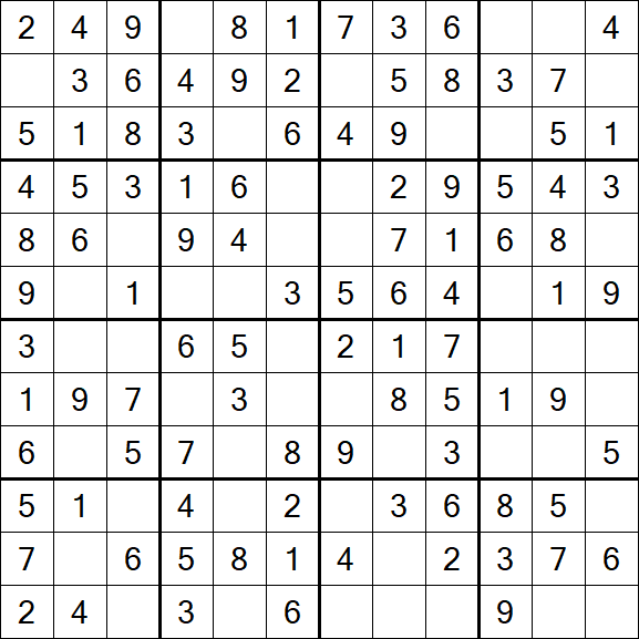 Butterfly Sudoku - Fácil