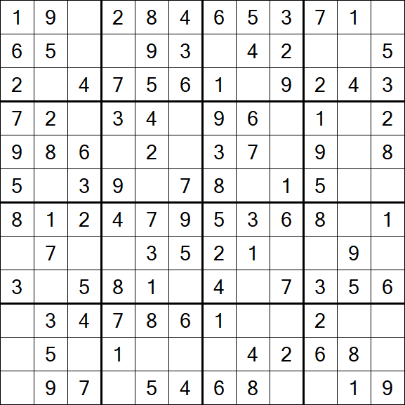 Butterfly Sudoku - Fácil