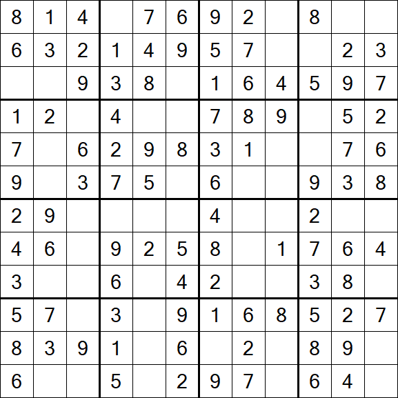 Butterfly Sudoku - Fácil