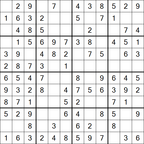 Butterfly Sudoku - Easy