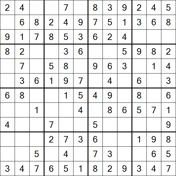 Butterfly Sudoku - Fácil