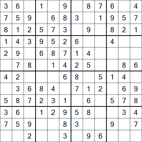 Butterfly Sudoku - Fácil