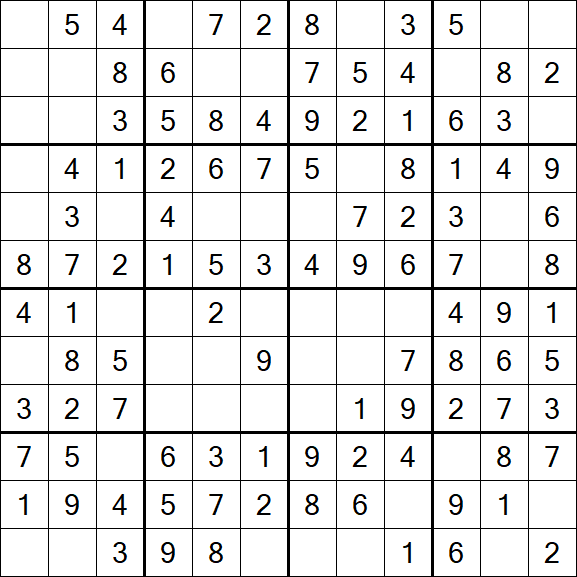 Butterfly Sudoku - Fácil
