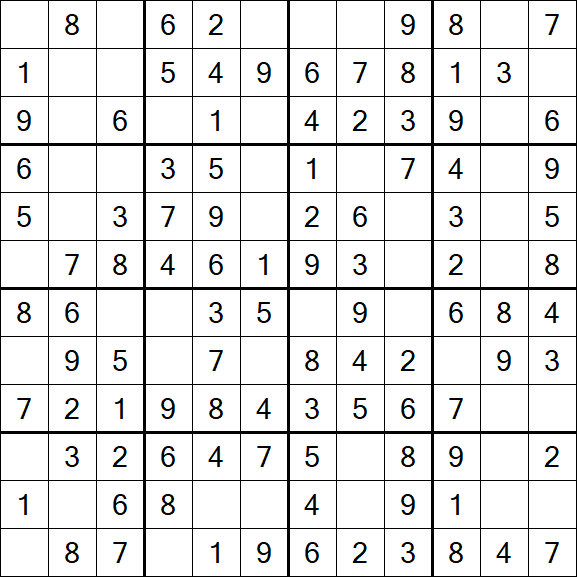 Butterfly Sudoku - Fácil