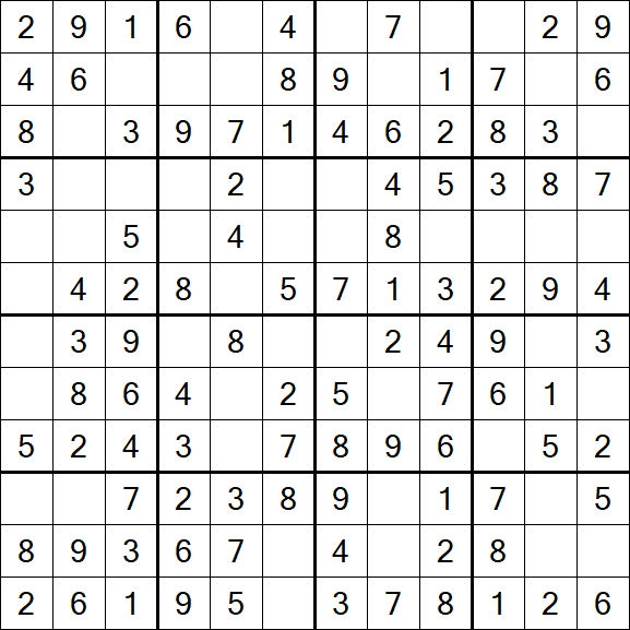 Butterfly Sudoku - Fácil