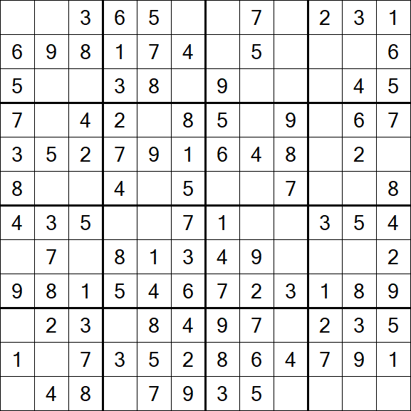 Butterfly Sudoku - Fácil
